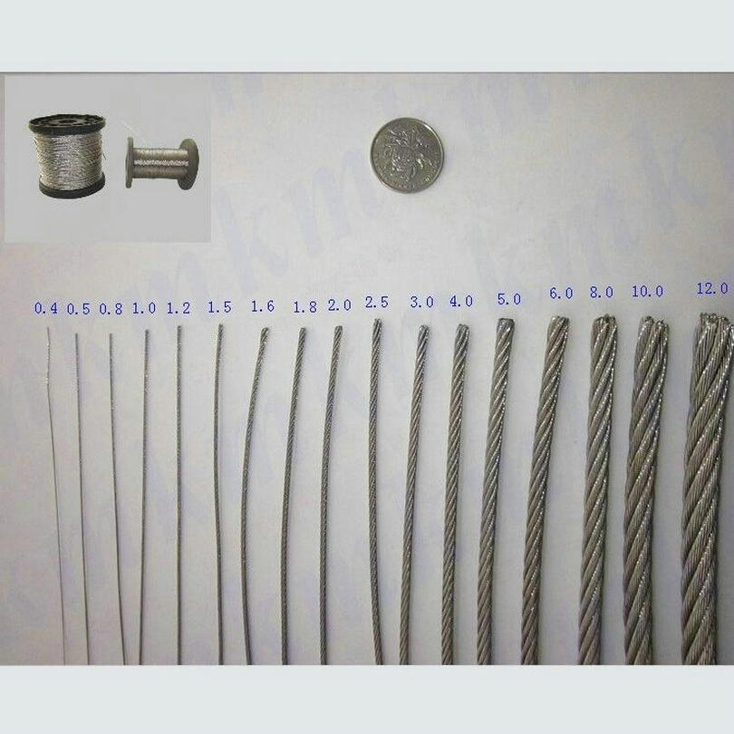 Stainless Wire Ss316 - HQ HW02 SS316 marine grade edelstahl