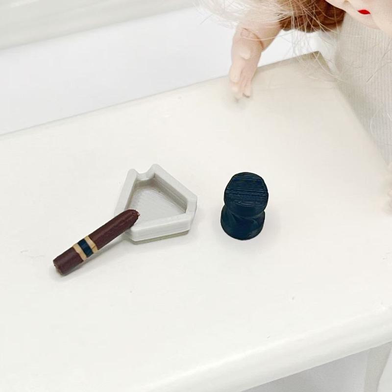 Vape Decoration - 1 Set Mini-Zigaretten-Ornament Rollenspielzeug 1/12 Puppenhaus