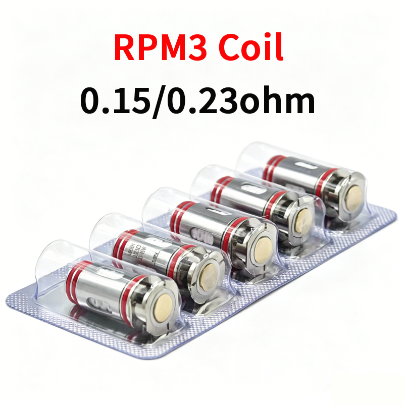 Vape Coil Replacement - RPM3 Ersatz-Mesh-Coils 0,15/0,23 Ohm Passend für