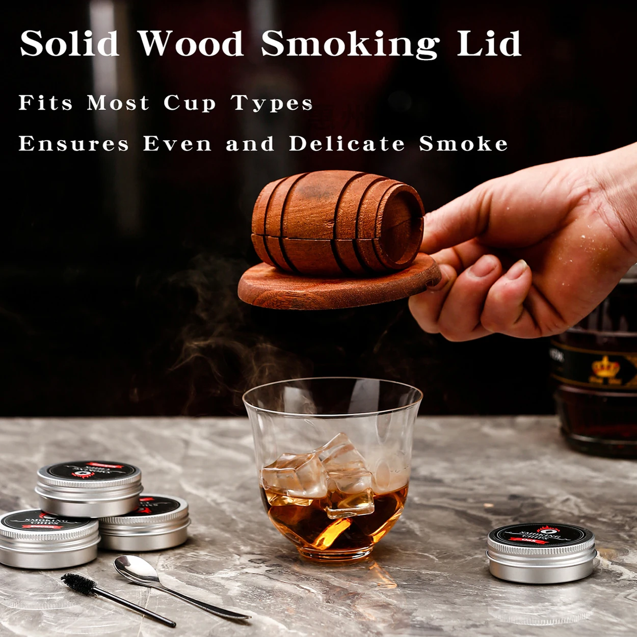 Klassisches Design Whiskey-Räu – Vape Decoration Bewertung und Preis