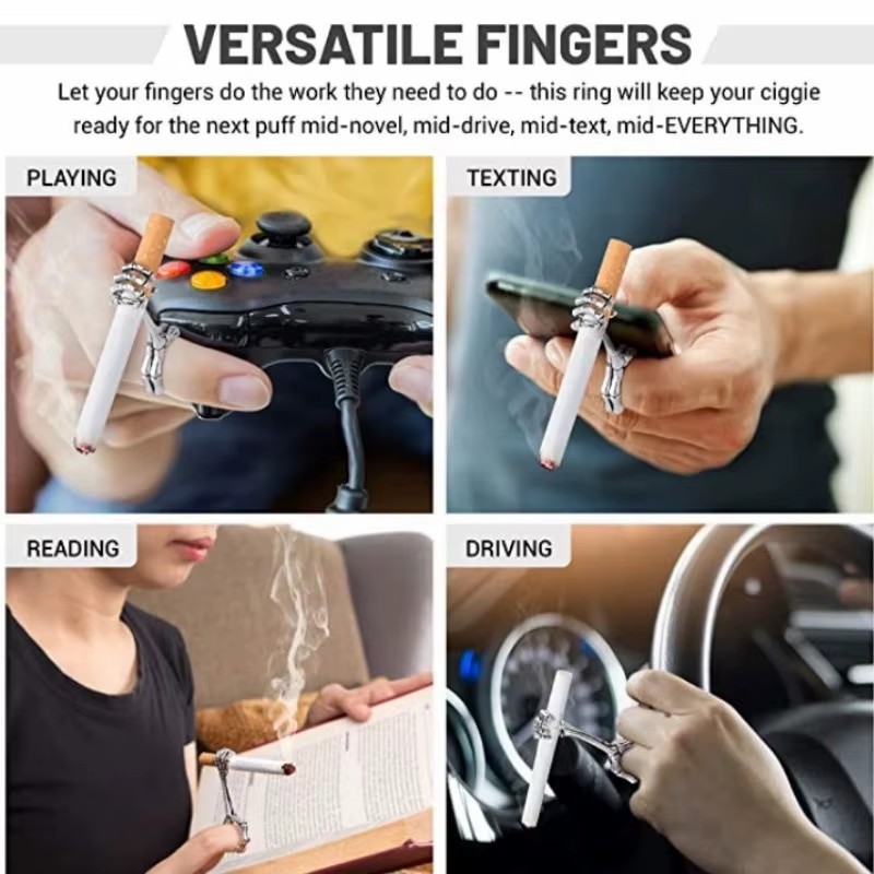 Lustiger Zigaretten-Handhalter – Vape Ring Bewertung und Preis