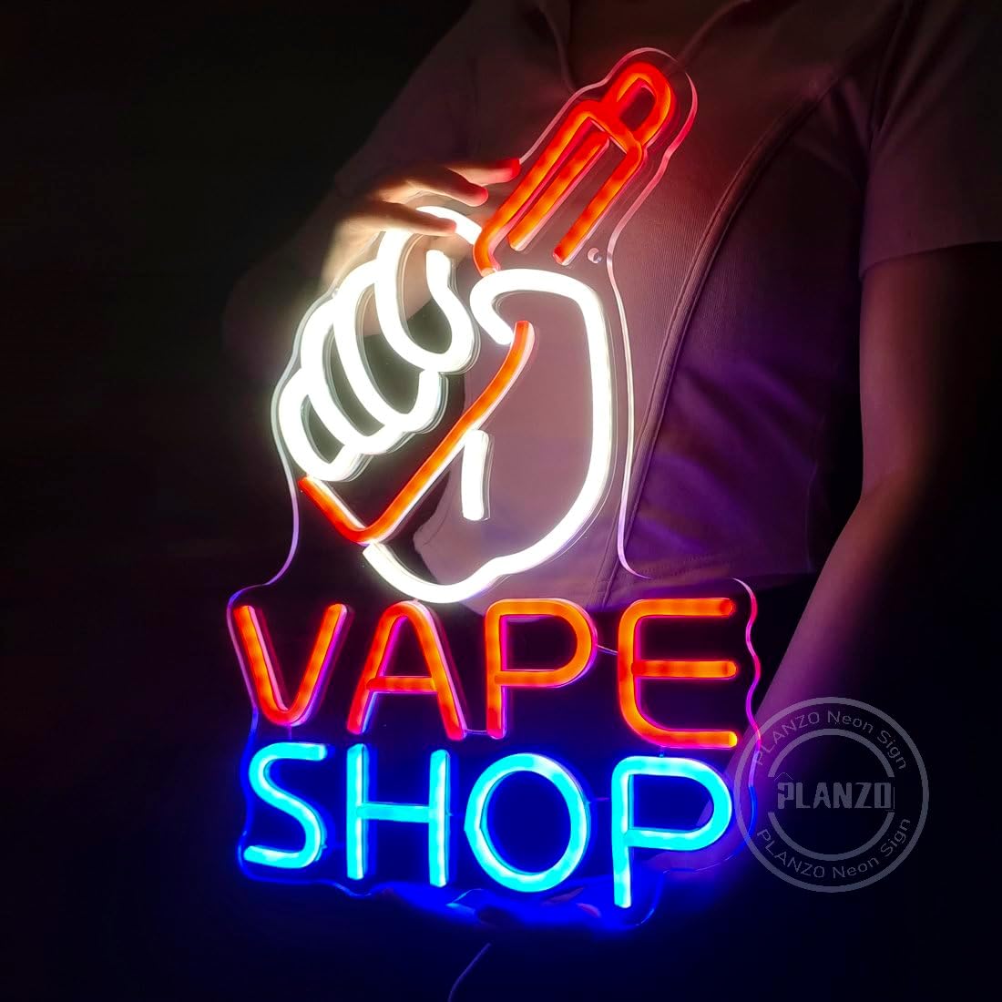 VAPE Shop Leuchtreklame für Sm – Vape Decoration Bewertung und Preis