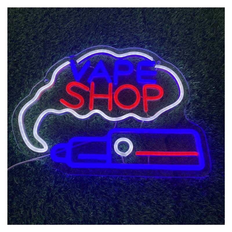Neon-Schild für Vape-Shop, USB – Vaping Shop Bewertung und Preis